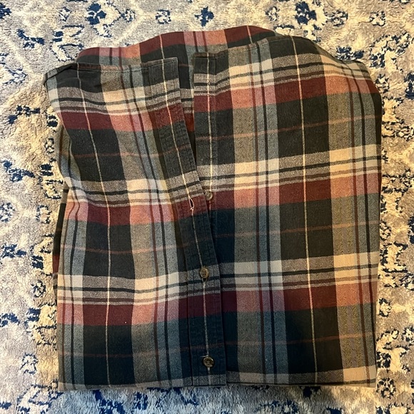 Lands End Flannel - Picture 4 of 6